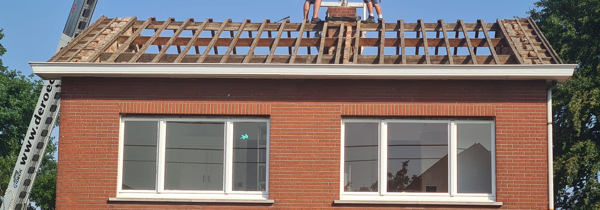 Renovatie van dakgoten - detail 3